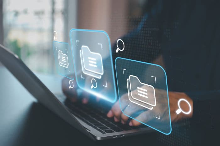 Berkas dan dokumen diolah langsung dari laptop